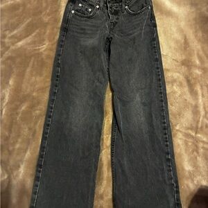 Levi's Women's Black Flare Jeans